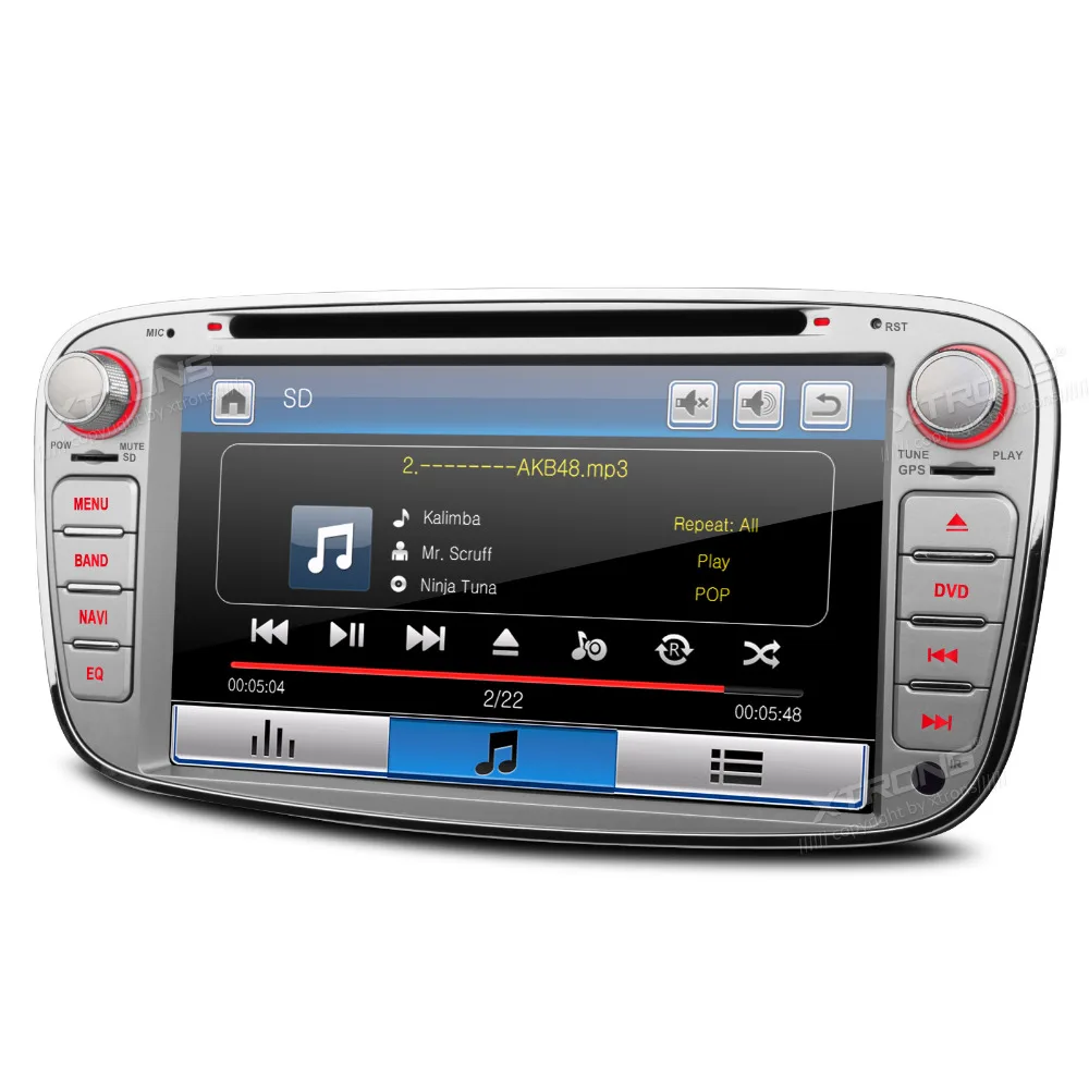 XTRONS 7 &quotHD радио 2 din стерео автомобильный DVD плеер GPS для Ford Kuga 2008 2009 2010 2011 2012/Galaxy II