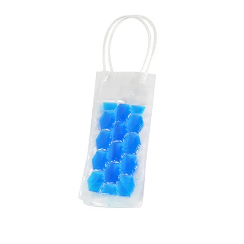 blue Hifuar ПВХ бутылка для вина морозильная сумка охлаждающий охладитель сумка для льда охлаждающий гель для пива держатель барные аксессуары портативный инструмент для ликера - Цвет: blue