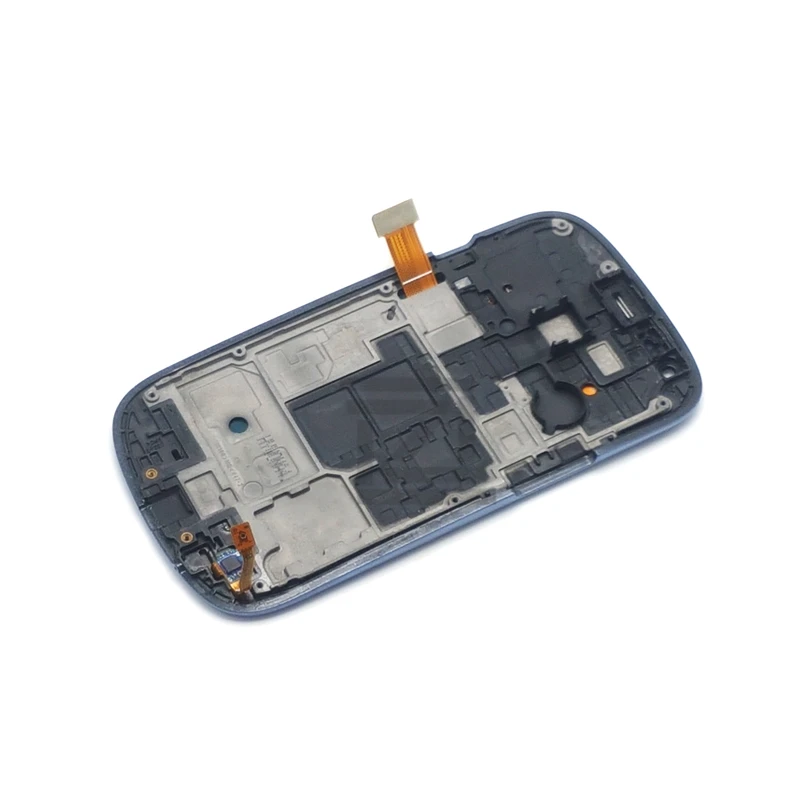 Для SAMSUNG Galaxy S3 Mini ЖК-дисплей i8190 кодирующий преобразователь сенсорного экрана в сборе с рамкой дисплея S3 Mini i8195 i8200 запасные части