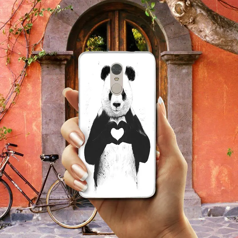 Bears Baby Pandas Foliage Soft Silicone TPU Phone Case for Xiaomi Redmi Mi Note 2 3S 4X 4A 6 5 5S 5A 8 A1 Pro Plus Max Bags | Мобильные