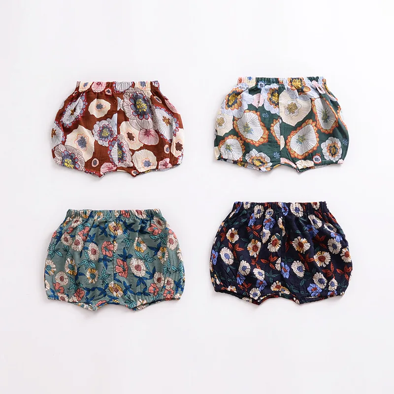 Infant Baby Clothes Toddler Girl Bread Pants Newborn Bebe Big PP Shorts Kid Girls Cotton Bedding Bloomers Summer Bottoms Outfits | Детская