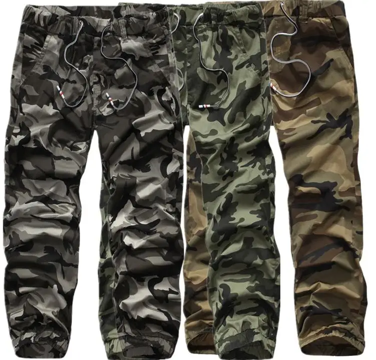 Мужские повседневные тактические брюки джоггеры мужские карго хлопковые с