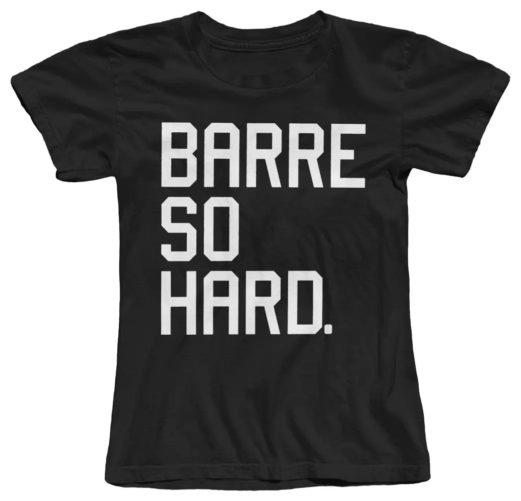 Забавная Женская хлопковая футболка для занятий балетом фитнесом гинестером