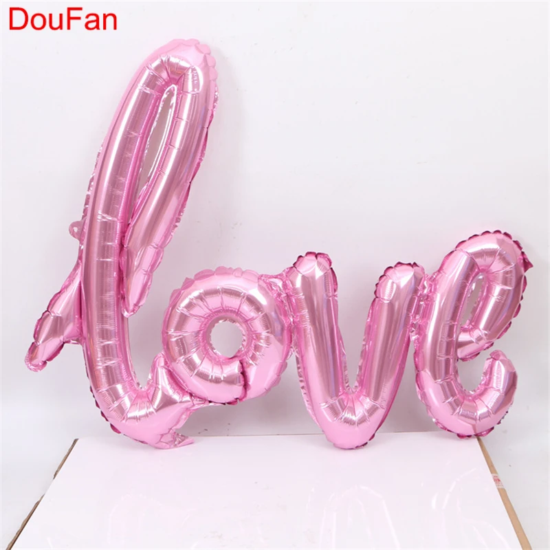 DouFan 1 шт. блестящие цвета: золотистый серебристый Цвет большой 40 дюймов