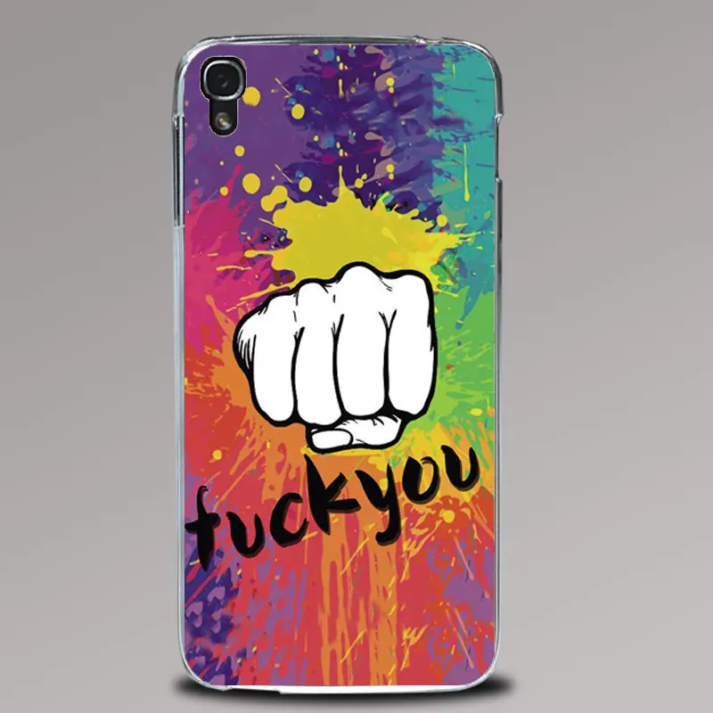 UV Print Cartoon Case For Fundas Alcatel One Touch Idol 3 5.5" 6045 6045y Hard Plastic Cover Coque idol 5.5 Phone |