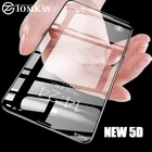 Закаленное стекло TOMKAS 5D с закругленными краями для iPhone X, 10, 7, Защита экрана для iPhone X, 7, 6, 6 S, 8 Plus, 6 S, защитное стекло, пленка