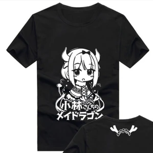 Футболка для косплея Kobayashi-san Kobayashi san Chi no Maid Dragon, футболка для косплея Miss Kobayashi's Dragon Maid Thor Kanna, мужские хлопковые топы