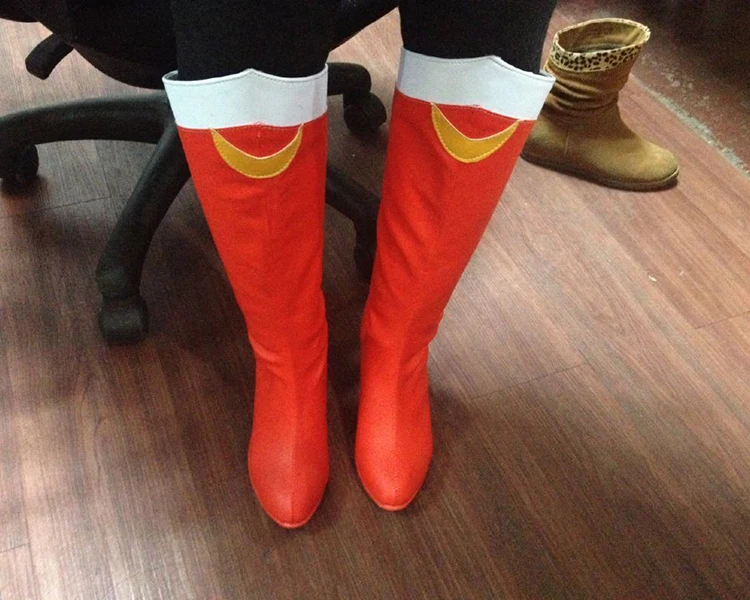 Sailor Moon Cosplay Red boots Sailormoon Tsukino Usagi For Christmas Halloween | Тематическая одежда и униформа