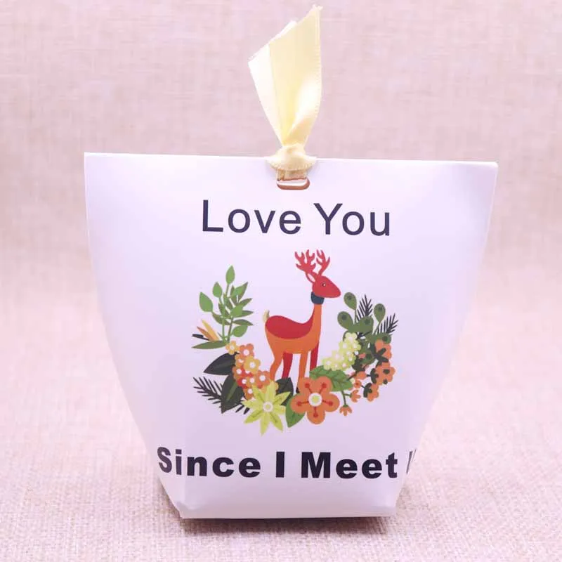 20 шт новая свадебная любимая коробка с надписью Love You BoxMerry Подарочная на День