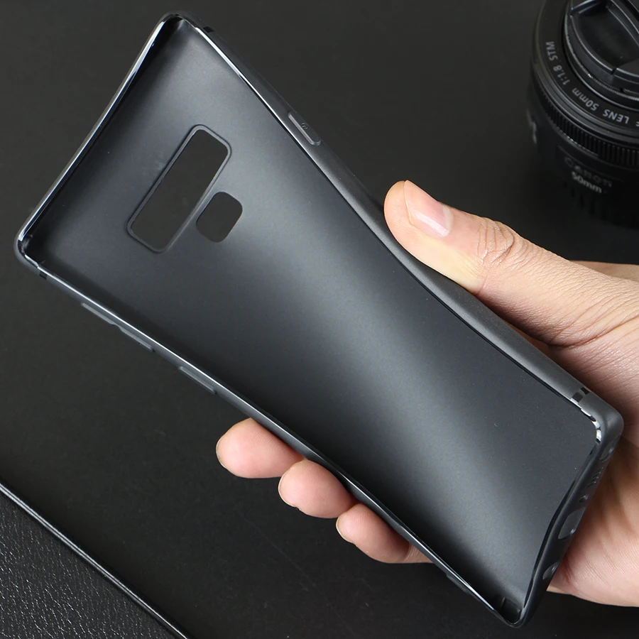 Для samsung Galaxy Note 9 8 матовый Силиконовый чехол Мягкая обложка Защитный для S9 S8 плюс |