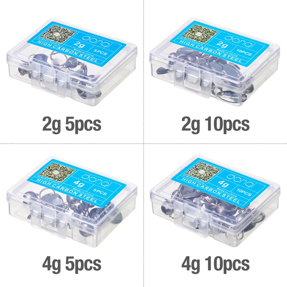 DONQL 5 шт. Lead Jig Head рыболовный крючок 2g 4g приманка со свинцовым для ловли на приманку