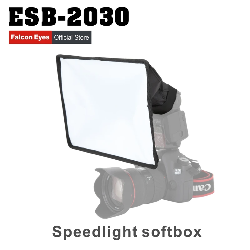

Linkstar Portable Foldable Flash Diffuser Softbox for Canon Nikon Sony DSLR flash Speedlite Photo Studio Accessories ESB-2030