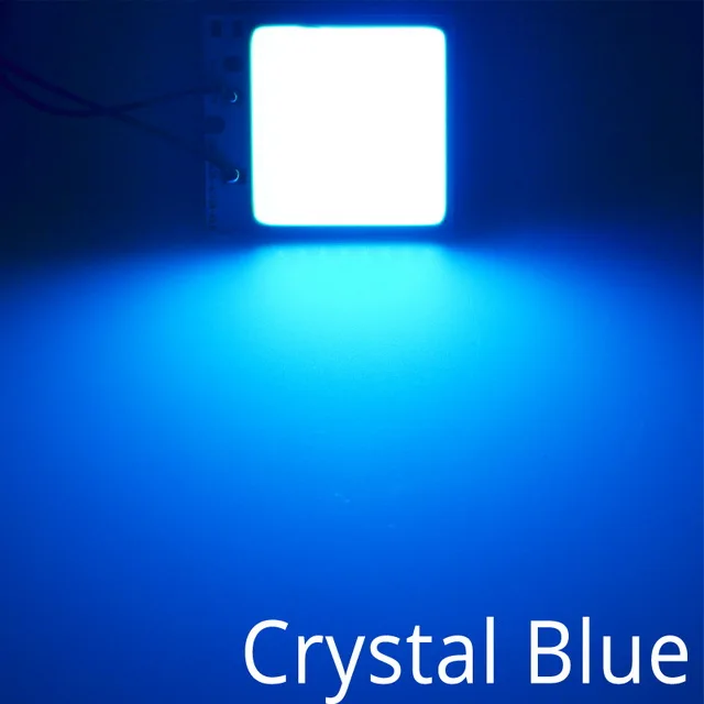 Crystal Blue T10 W5W авто Интерьер Чтение Cob 24SMD 36SMD 48SMD светильник купольная фестонная автомобильная светодиодная лампа автомобиля панели лампы BA9S DC 12v Стайлинг автомобиля - Испускаемый цвет: Crystal Blue