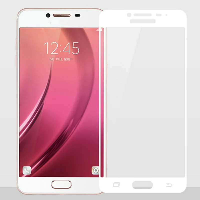Защитное стекло GerTong закаленное с полным покрытием для Samsung Galaxy A5 A3 A7 2016 S7 S6 J5 J7 J2