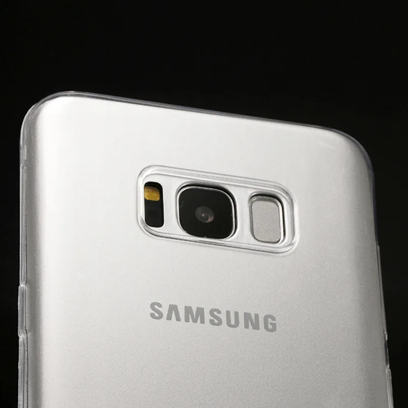 Лидер продаж прозрачный чехол для Samsung Galaxy S8/S8 Plus Мягкий силикагель ТПУ