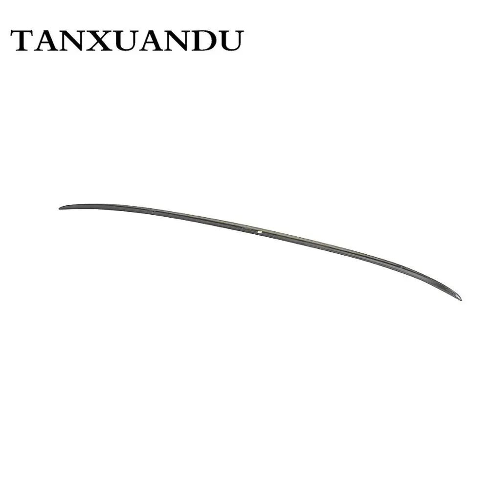 M спортивный стиль окрашенный глянцевый черный ABS задний багажник спойлер крыло