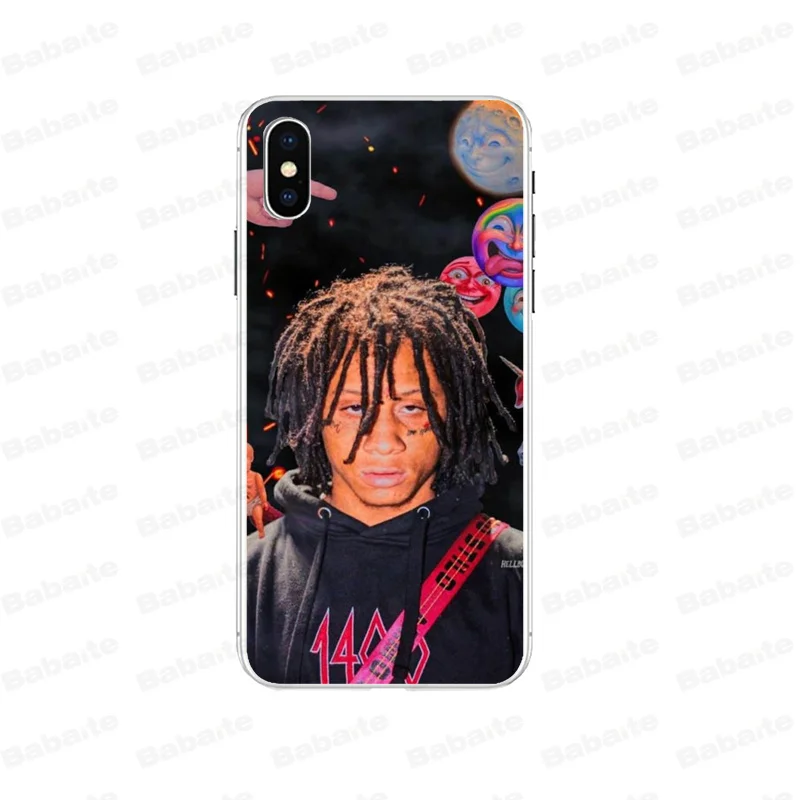 Чехол для телефона Babaite Trippie Redd чехол iPhone 7 7plus 5 5Sx 6 8Plus X XS MAX XR Новинка | Мобильные