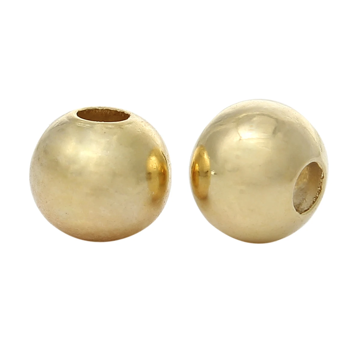 DoreenBeads горячая распродажа ювелирные изделия медные бусины спейсеры круглый