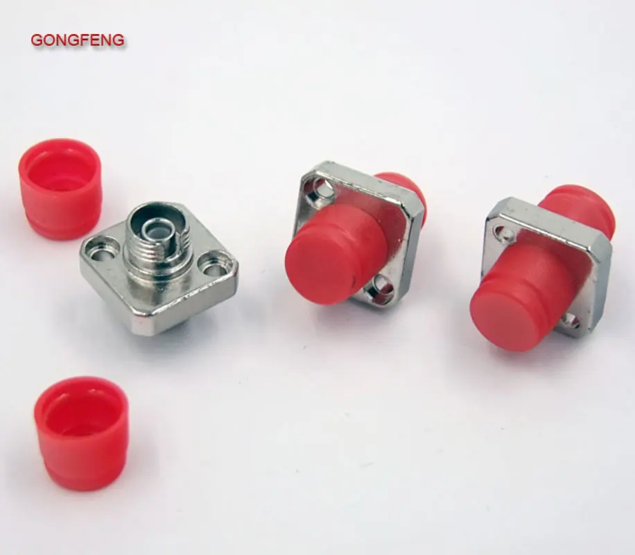 10 шт. новый адаптер для оптического волокна соединитель FC/PC FC/APC квадратный