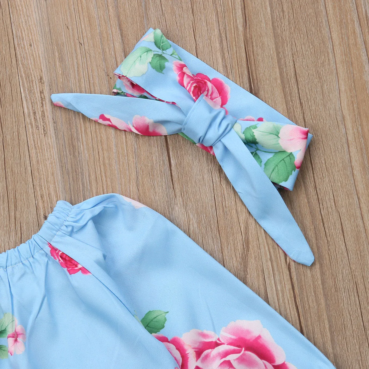 Новинка 2018 милые комплекты одежды с цветочным рисунком для новорожденных