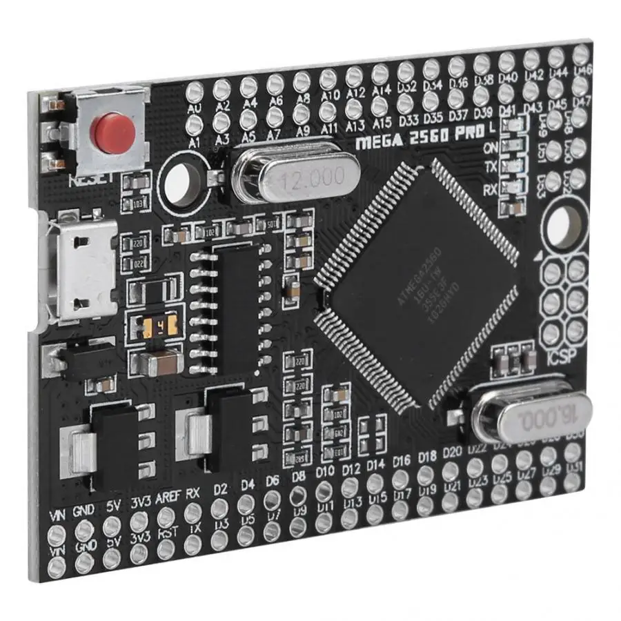 Оптометрия Mega2560 Pro ATmega2560-16AU USB CH340G интеллектуальная макетная плата для ликвидера