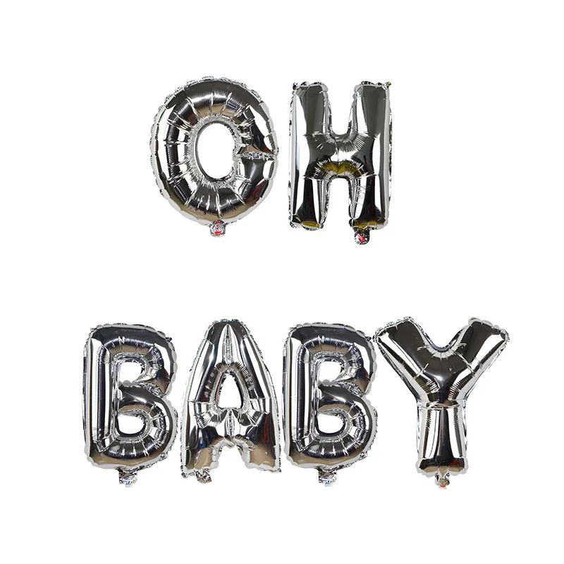 1 комплект Детская подвесная гирлянда с надписью Oh Baby | Дом и сад