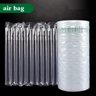 Надувной воздушный буфер пластиковая упаковка с наполнением, защитный пузырчатый мешок для воздушной колонны, защита от ударов и давления, экспресс-почта