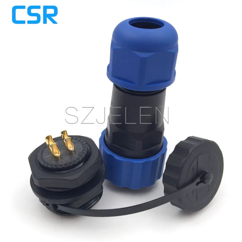 Водонепроницаемый 4 контактный разъем и розетка автоматическая электрическая