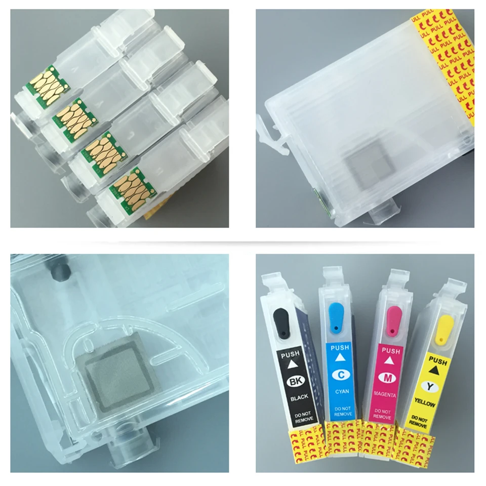 

For Epson T2971 Refillable Ink Cartridge For Epson XP231 XP431 XP-241 inkjet Printer Cartridge With 2 Sets of One Time Chips