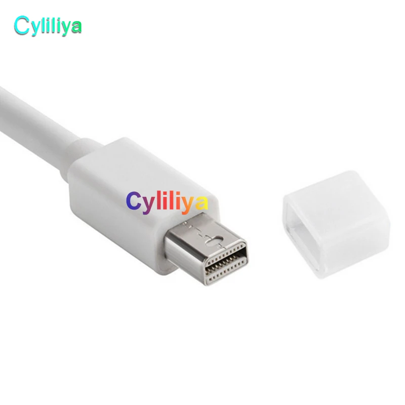 Универсальный адаптер 3 в 1 Mini DP Displayport Thunderbolt MDP Male to HDMI DVI VGA Female для MacBook Pro Retina MINI 11 13