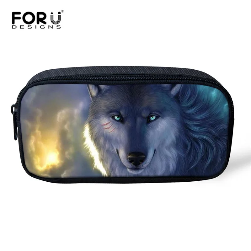 Z1811K FORUDESIGNS/рюкзак с крутым волком для подростков, мальчиков, девочек, сумки для книг, дорожная детская школьная сумка, набор для детей, Сумка с галактикой, Mochila escolar - Цвет: Z1811K