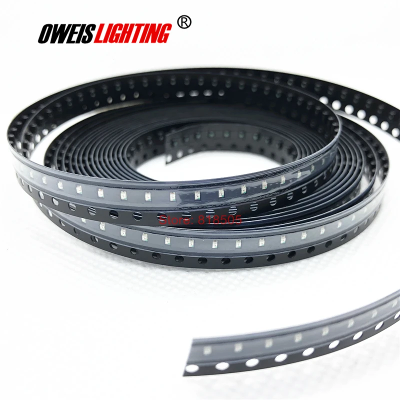 100 шт 0603 SMD светодиодный синий/красный/желтый/зеленый/желтый-зеленый/оранжевый/розовый/фиолетовый 1,6*0,8 мм 1,8-2,0 в 20мА