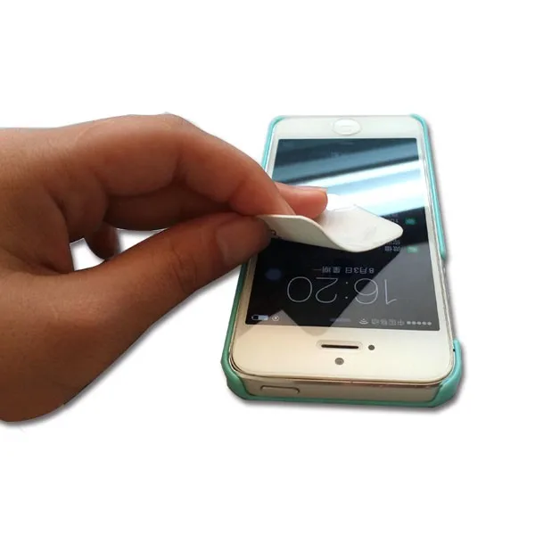 2500 шт. наклеек для очистки экрана/стеклоочиститель экрана + собственный логотип