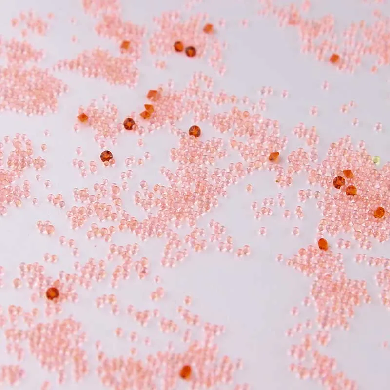 Taidian 30Grams Manicure Micro Beads Caviar Microbeads Balls Fake Faux Sprinkles Deco Nail Art Tiny Glass 1000pieces/lot | Красота и