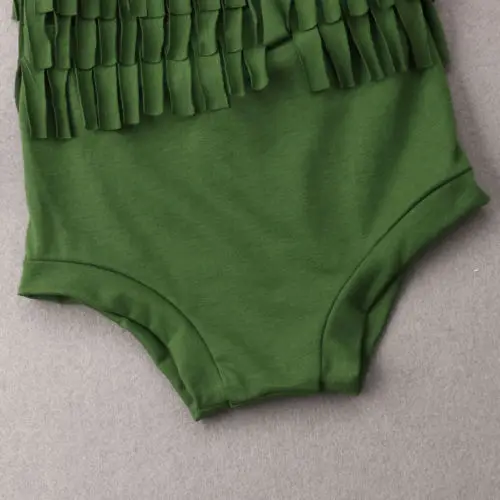 2019 летнее милое Одежда для новорожденных девочек кисточкой купальники с