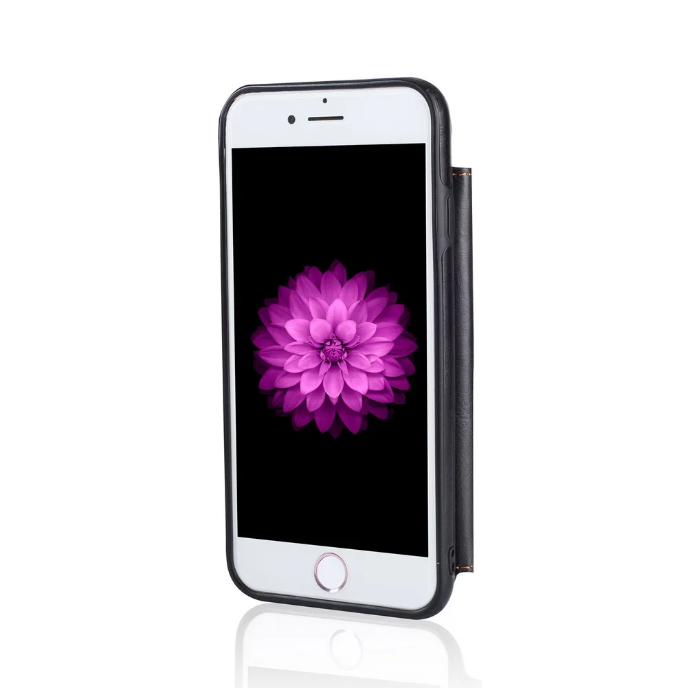 Mooshion кожаный чехол для iphone 8 7 6S кейс на молнии бумажник магнит задняя крышка флип чехол для iphone 8 плюс 6 7 Plus чехол для телефона
