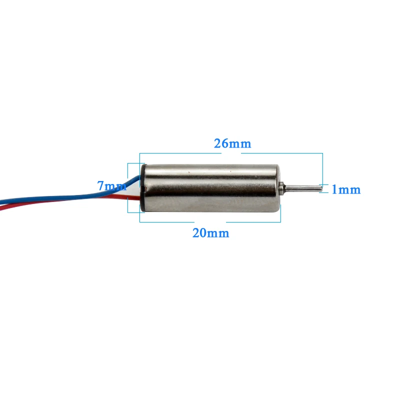 10 шт. 720 Coreless мотор DC3.7V 46000 об/мин 20 мм NdFeB магнитный квадроцикл мотор для вертолета самолет Роботизированный