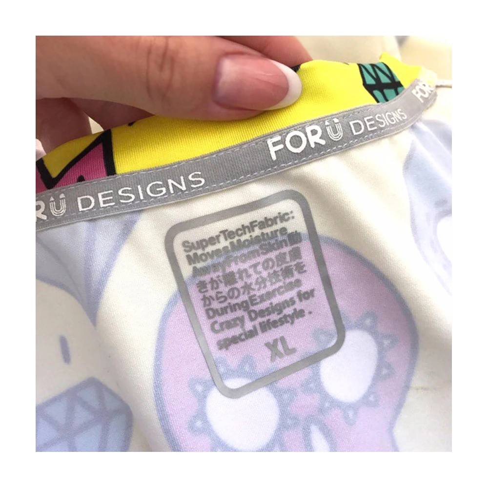 

FORUDESIGNS Women's T-shirt Black t shirt Kawaii Candy T Shirts Short-Sleeve Womwns Teens Girls Brand ClothingTops & tees K-pop