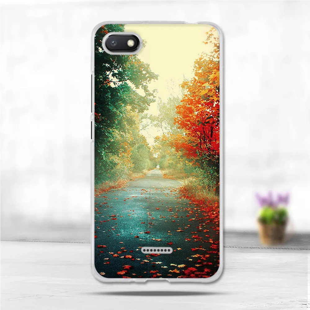 5 45 &quotчехол для Xiaomi Redmi 6A чехол Funda Capa мягкий TPU силиконовый | Мобильные телефоны и
