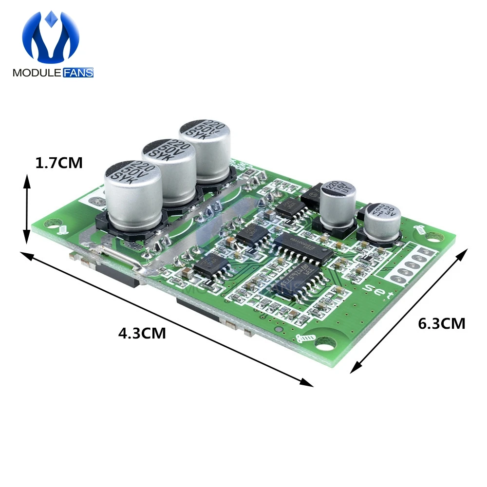DC 12 V-36 V 500W PWM бесщеточный контроллер двигателя контроллер Холла управления автомобилем балансировка BLDC плата водителя автомобиля