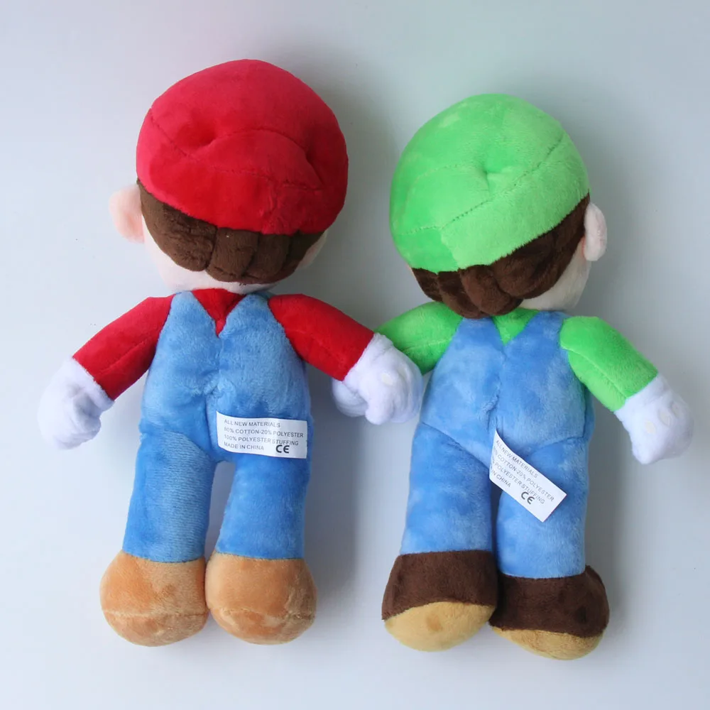 2 шт./лот новый комплект одежды с рисунком Супер Марио Bros 10'ཕCM прямостоящие