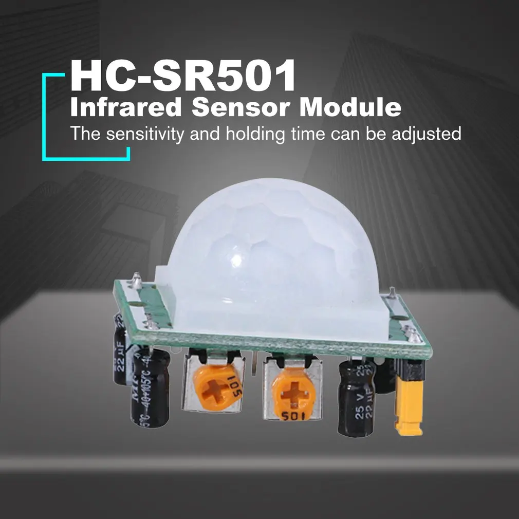 HC-SR501 инфракрасный датчик движения тела модуль доска для обнаружения человека
