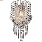 IWHD Современные Простые светодиодный настенные светильники, спальня, ванная комната, зеркало, лестница, s Хрустальный настенный светильник, бра, аплика, полосатый светильник