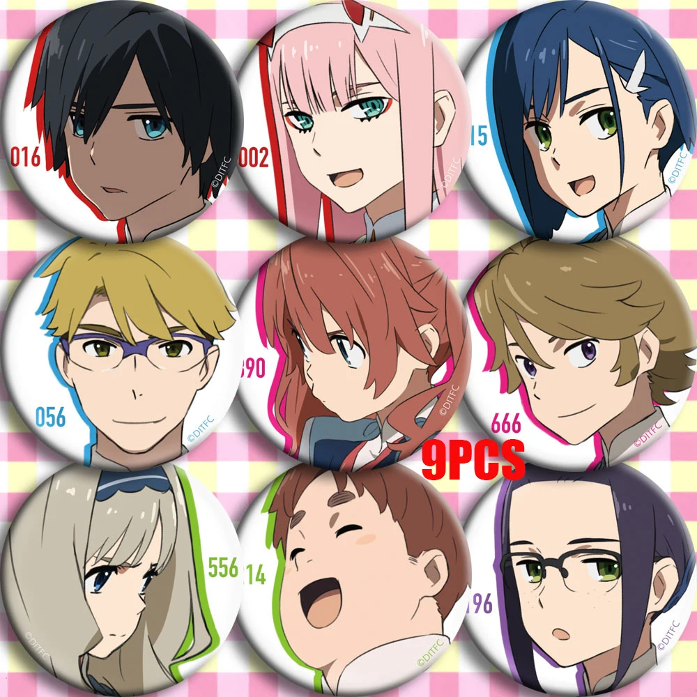 Японский аниме Darling in the franxx Косплей Вечеринка Prop Bedge мультфильм коллекция Сумки
