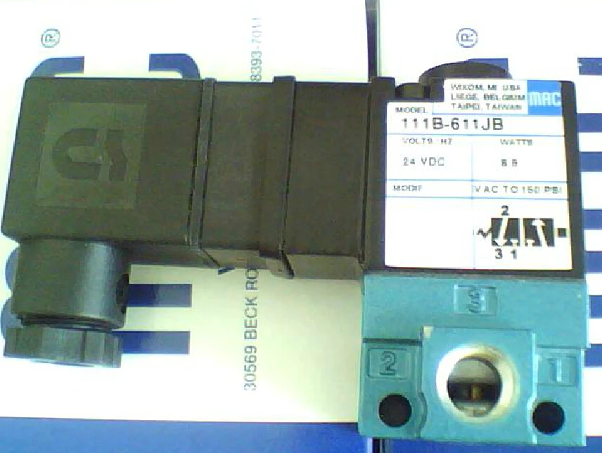 Новый американский высокоскоростной Соленоидный клапан 111B 611JB DC24V 8 5 W|high speed