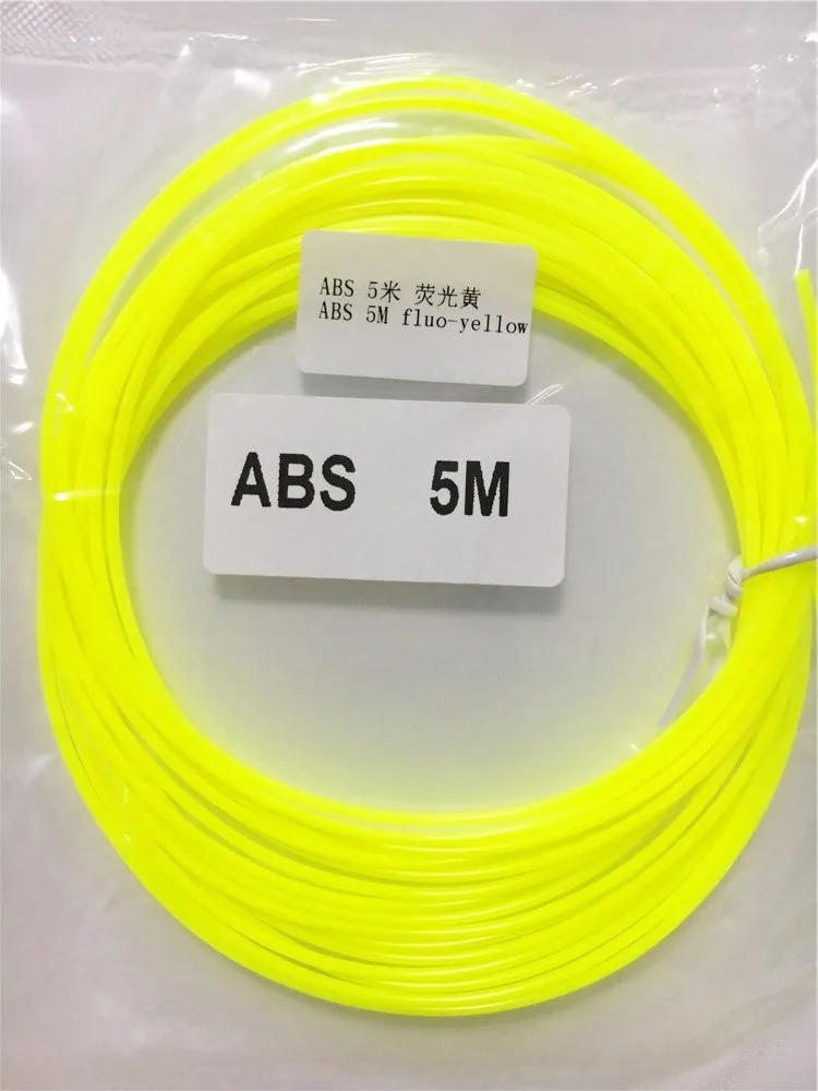 3D Ручка ABS 3d Принтер Нити ABS 5 метров 26 цветов подарок на день рождения 1,75 мм 3D ABS нити 3d принтер ручка нити провода нити