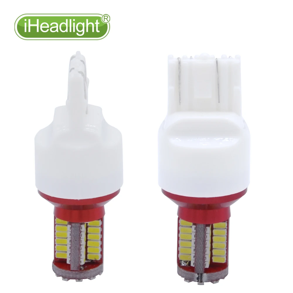2 шт. супер яркий T20 7443 580 W21/5 Вт 57SMD светодиодный автомобильный стоп сигнал