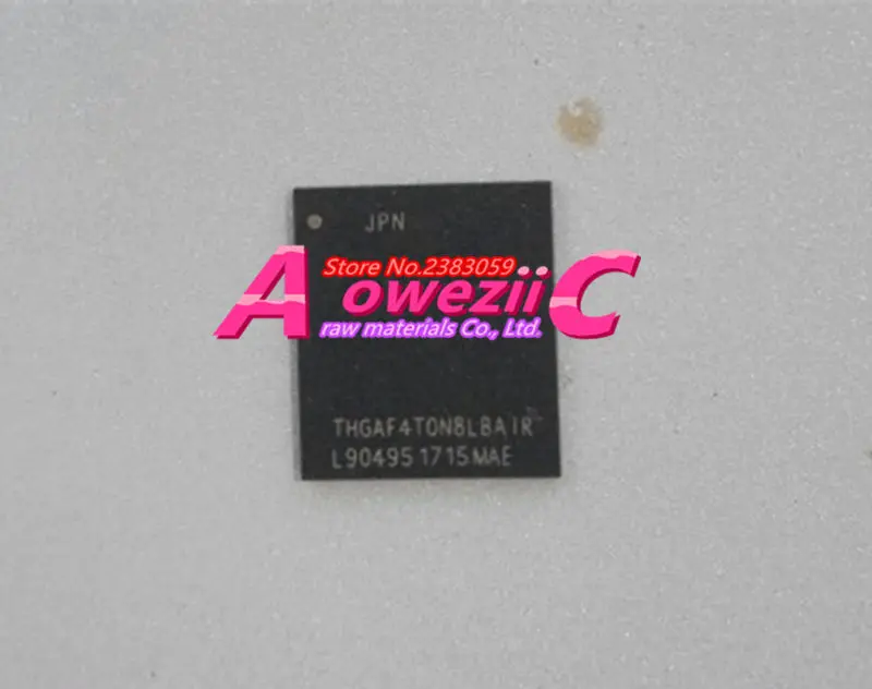 Aoweziic 100% Новый оригинальный THGAF4T0N8LBAIR THGBF7T0L8LBATA BGA чип памяти 128 г|Запасные части| |