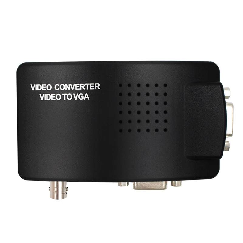 Convertidor de vídeo VGA BNC SVIDEO a VGA, adaptador de salida VGA,...