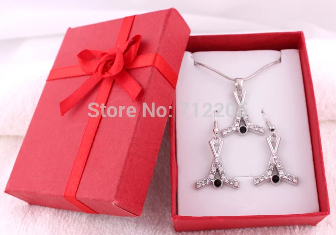 Подарочная коробка новинка 5 комплектов в партии покрытые родием хоккейные